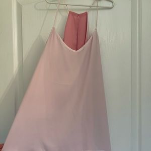 Express Pink Reversible Tank Top Blouse